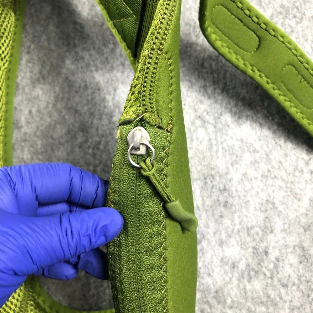 Built NY Backpack Large Olive Green Neoprene Laptop Bag Lightweight